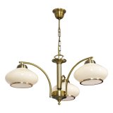 Activejet Klassisk loft lysekrone vedhng lampe RITA Patina triple 3xE27 til stuen #1