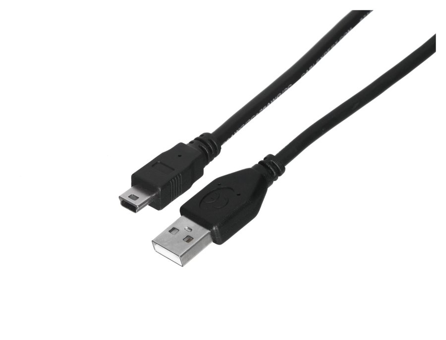 Gembird 1.8m USB 2.0 A/mini-USB M USB-kabel 1,8 m USB A Mini-USB B Sort #1