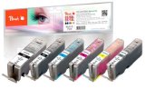 Peach PI100-313 bl�kpatron Foto sort, Foto cyan, Foto gr�, Foto magenta, Foto gul #1