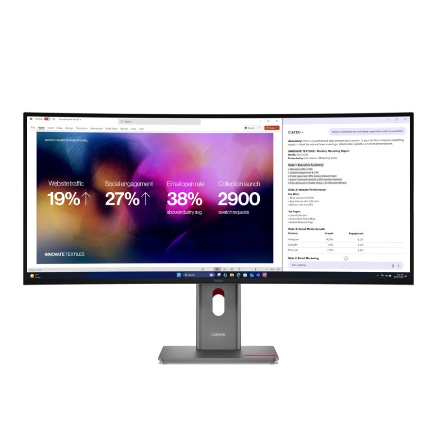 Lenovo ThinkVision P40WD-40 computersk�rm 100,8 cm (39.7