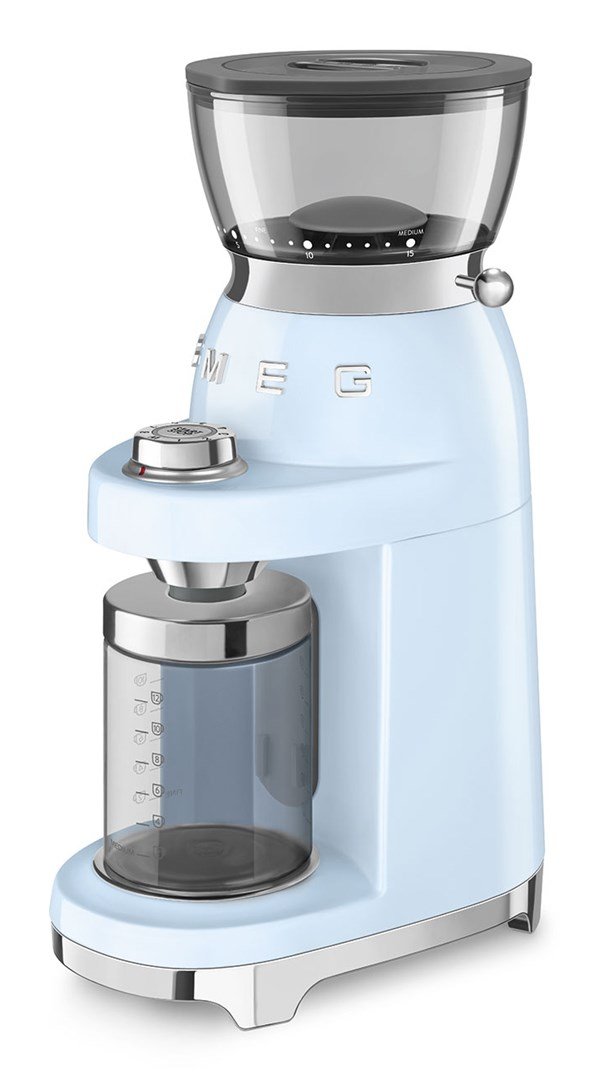 Smeg 50's Style Kaffekv�rn CGF03PBEU Pastelbl� #5