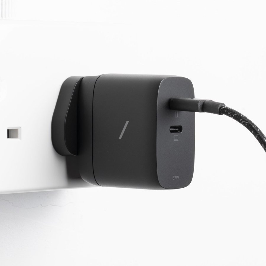 Native Union 67W Dual USB-C Fast GaN PD Wall Charger Black #3