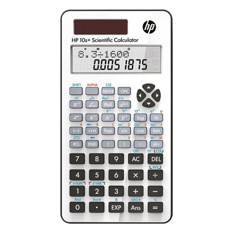 Videnskabelig lommeregner HP-10SPLUS/INT BX hvid #1