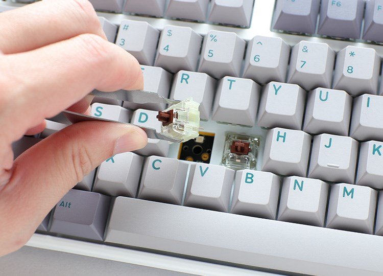 Ducky One 3 TKL tastatur Spil USB US engelsk Slv #6