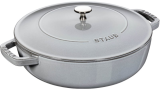 STAUB 28 cm dyb stegepande med lg 40511-470-0 #1