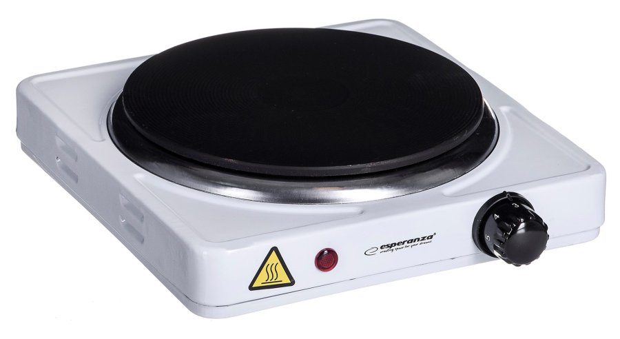 Esperanza EKH002W kogeplade Sort, Hvid Bordplade Forseglet plade 1 zone(s) #4