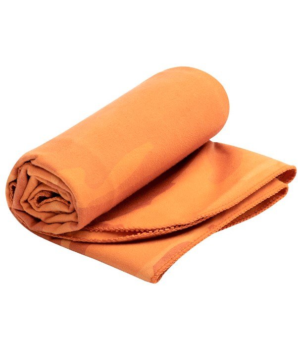 Sea To Summit Tek Drylite Medium Outback Sunset Hurtigtrrende Rejsehndklde 13 x 13 x 3 cm Orange 1 stk #1