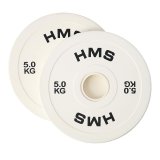 HMS Fitness CBRS50 2 stk Olympic Gummibelagt vgtskive #1