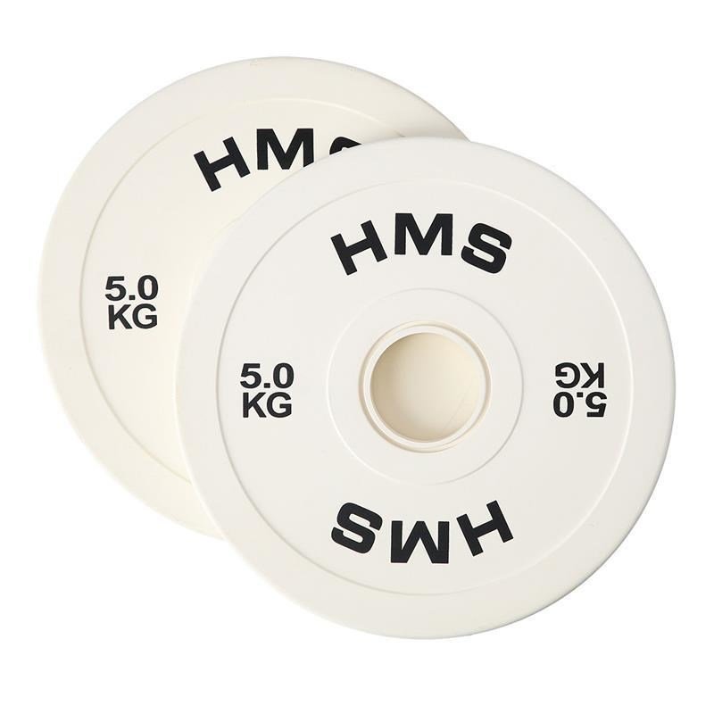 HMS Fitness CBRS50 2 stk Olympic Gummibelagt vgtskive #1