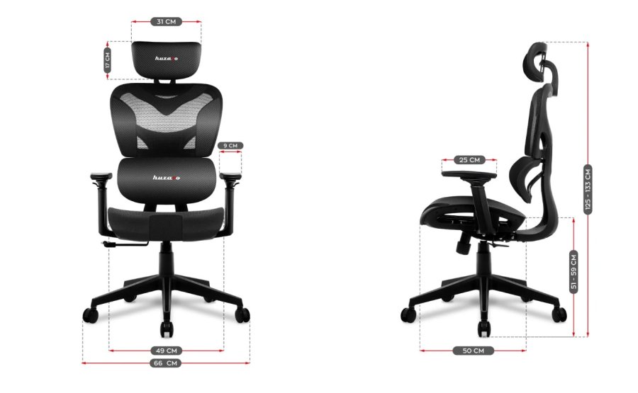 Huzaro Combat 8.0 Carbon gaming-stol #6