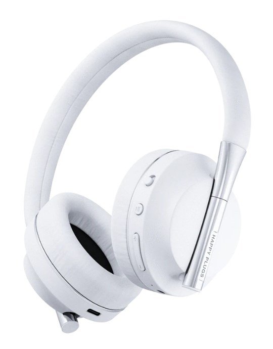 HAPPY PLUGS Play Headphone Over-Ear 85dB Wireless White #1