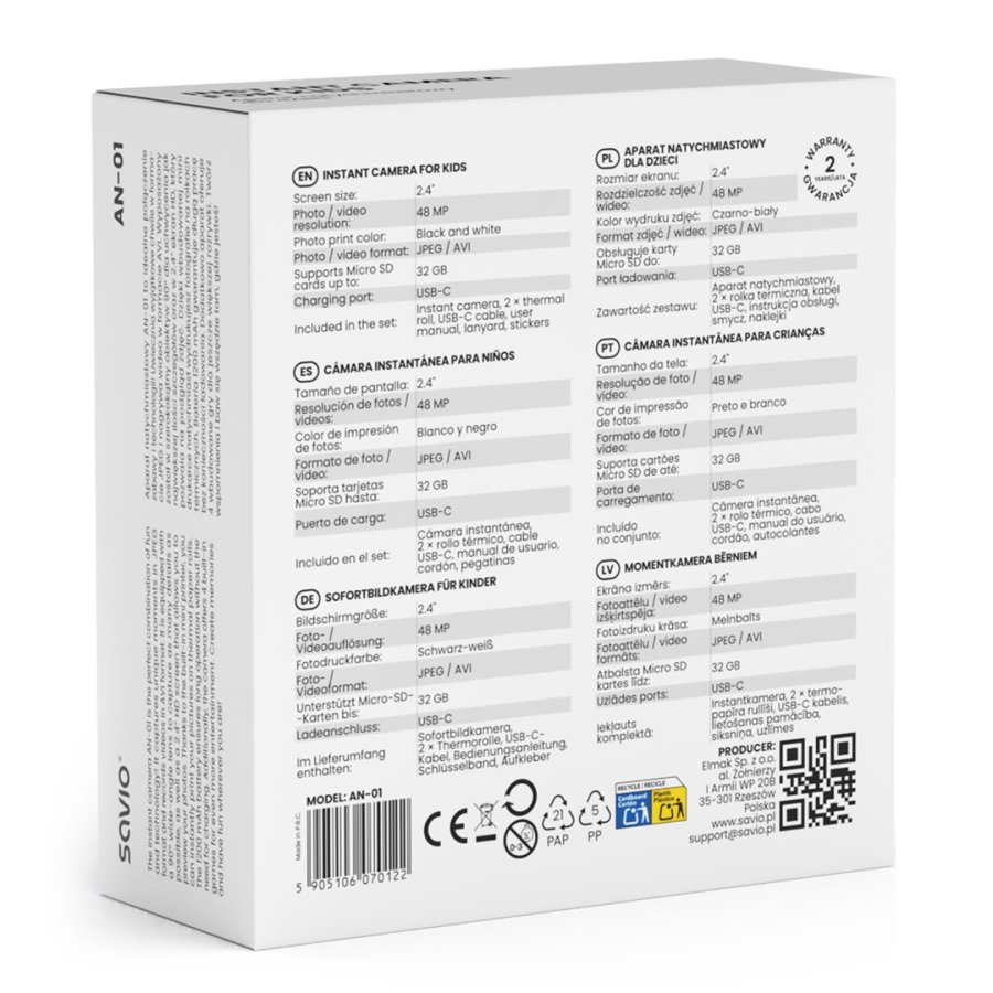 SAVIO INSTANTKAMERA AN-01 #8