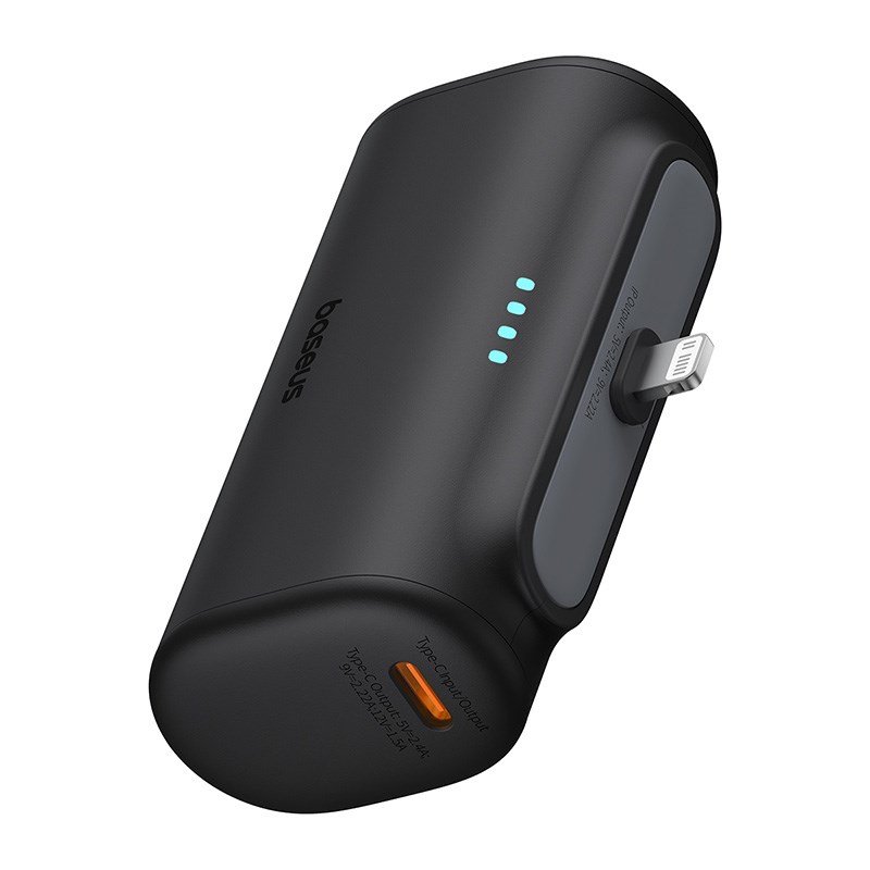 Baseus P10068307113-00 Lithium-ion powerbank 5000 mAh Sort #5