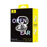 Baseus Eli Fit Open- Ear Headset Trdls forbindelse/musik USB Type-C Bluetooth Hvid #9