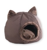 GO GIFT kennel katteseng - brun - 40x40x34 cm #1