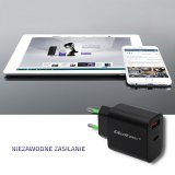 Qoltec 51713 Oplader | 18W | 5-12V | 1,5-3A | USB type C PD | USB QC 3.0 | Sort #4