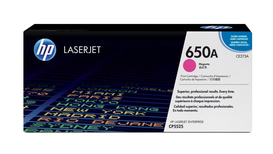 HP Original 650A LaserJet-tonerpatron, magenta #1
