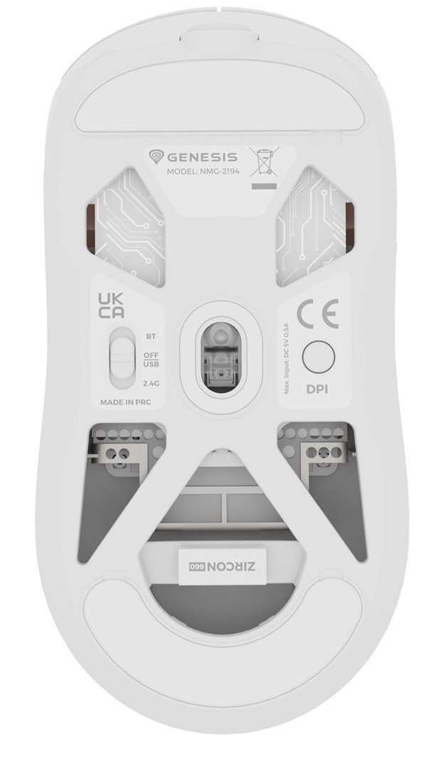 GENESIS NMG-2194 mus Spil Ambidextrous Bluetooth + USB Type-C Optisk 26000 dpi #4