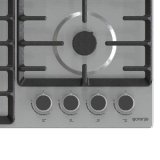 Gorenje G642ABX kogeplade Rustfrit stl Indbygget 60 cm Gaskomfur 4 zone(s) #2