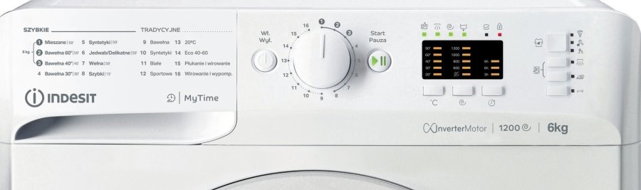 Vaskemaskine INDESIT MTWSA 61294 W PL #11