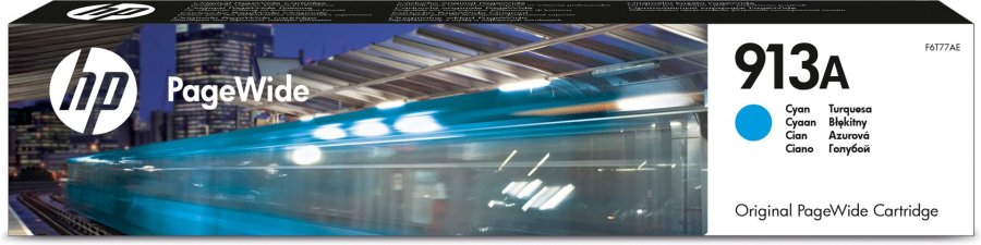 HP Original 913A PageWide-patron, cyan #1