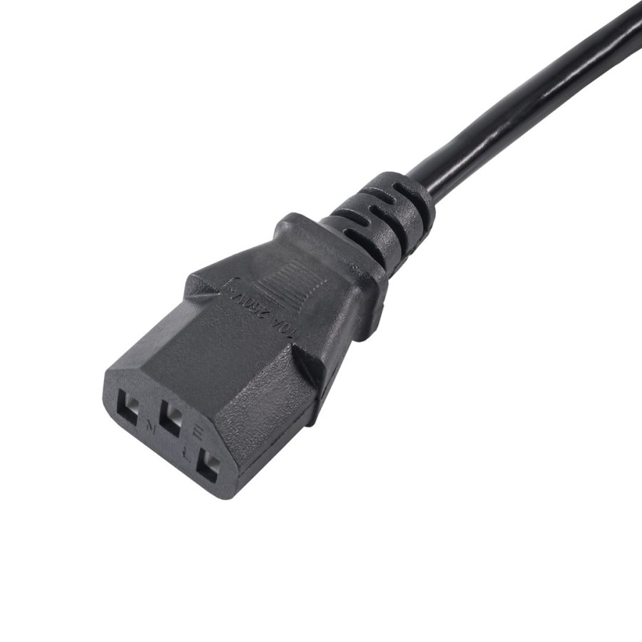 Akyga AK-PC-05 Sort 5 m CEE7/7 IEC C13 #5