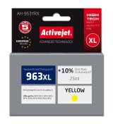 Activejet AH-963YRX blk til HP-printere, Erstatning HP 963XL 3JA29AE; Premium; 1760 sider; gul #1