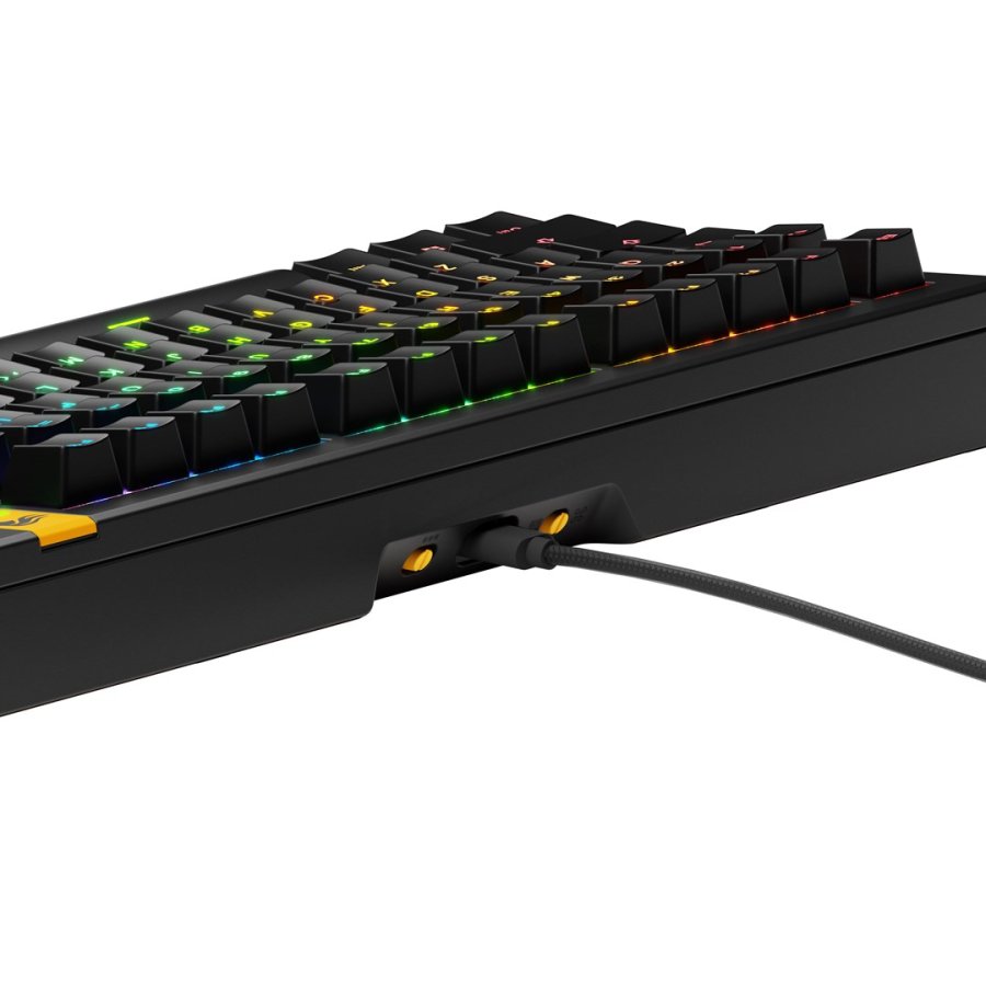 Glorious Gaming GMMK 3 HE 75% Prebuilt tastatur Spil USB QWERTY US engelsk Sort #4