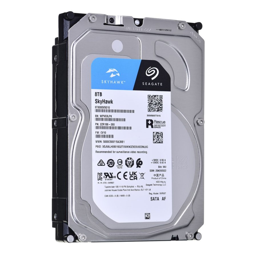 Seagate SkyHawk harddisk 8 TB 256 MB 3.5
