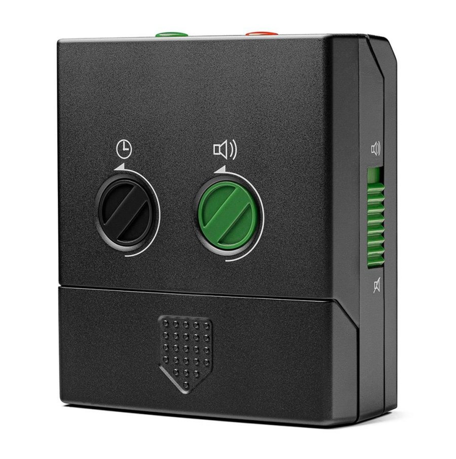 Braun BC05B Vg- og bordur Analogt ur Rektandel Sort #8