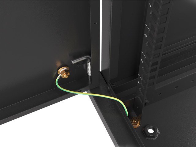 Lanberg WF01-6409-00B stativ 9U Vgmonteret stativ Sort #4