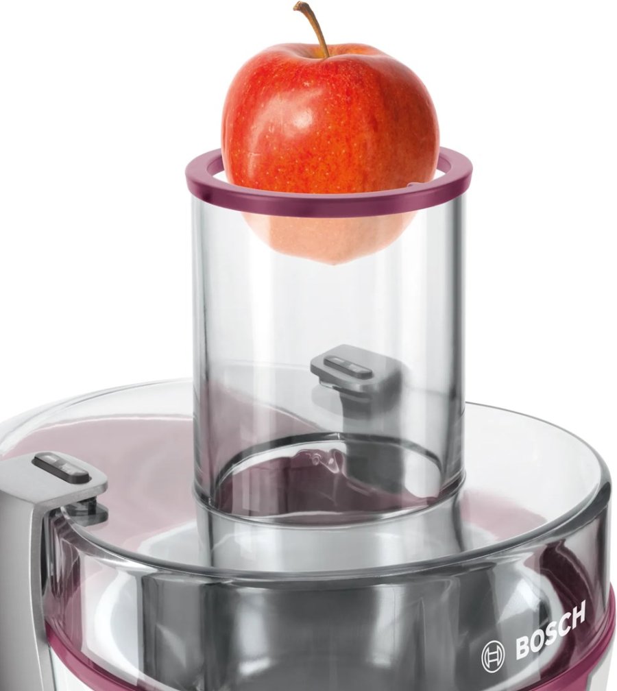 Bosch MES25C0 citruspresser og juicemaskine Frugtpresser 700 W Cherry (fruit), Transparent, Hvid #4