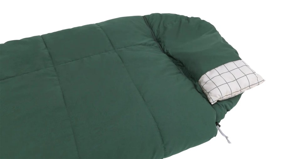 Outwell Camper Prime Voksen Halv-rektangul�r sovepose Bomuld, Polyester Gr�n #4