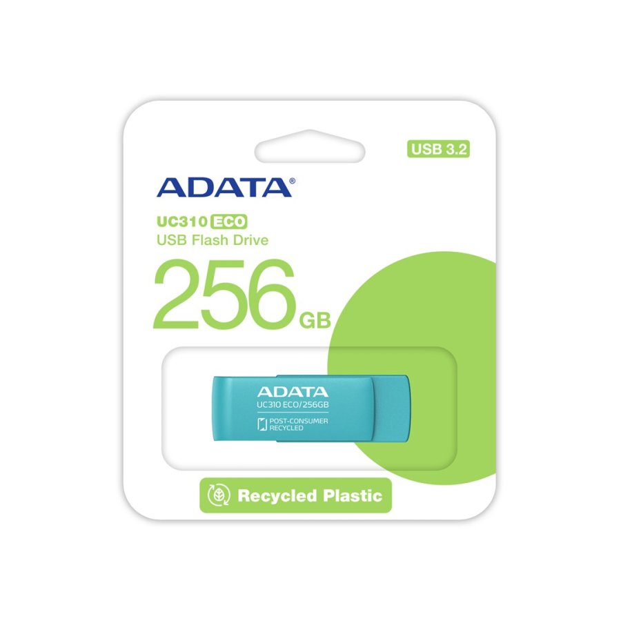 ADATA UC310 ECO USB-ngle 256 GB USB Type-A 3.2 Gen 1 (3.1 Gen 1) Grn #8