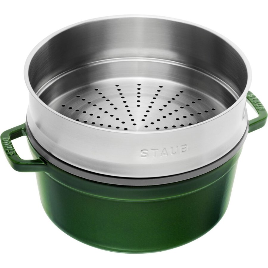 ZWILLING STAUB LA COCOTTE 5,25 L Rund Stbejern Gryde bradepande #3