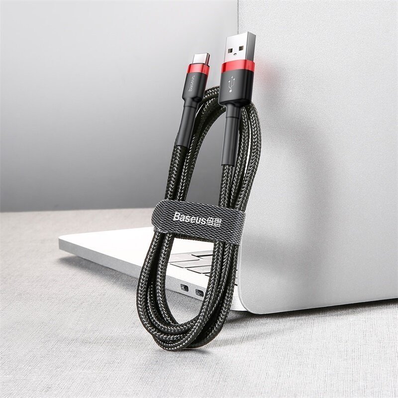 Baseus Cafule USB-kabel 2 m USB A USB C Sort, R�d #8