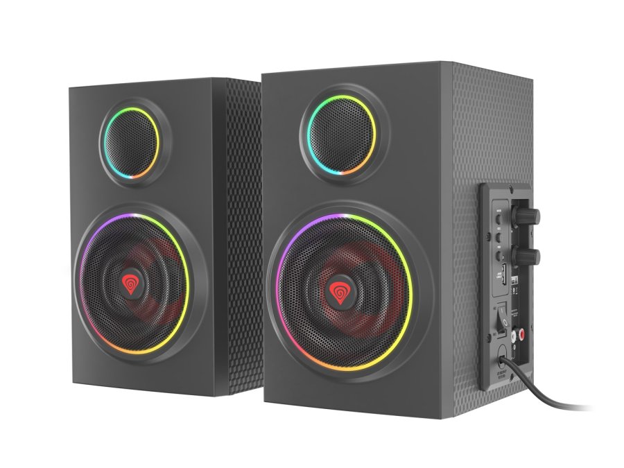 GENESIS Helium 300 BT hjttalerst 24 W PC/Laptop Sort 2.0 kanaler 2-vejs Bluetooth #1