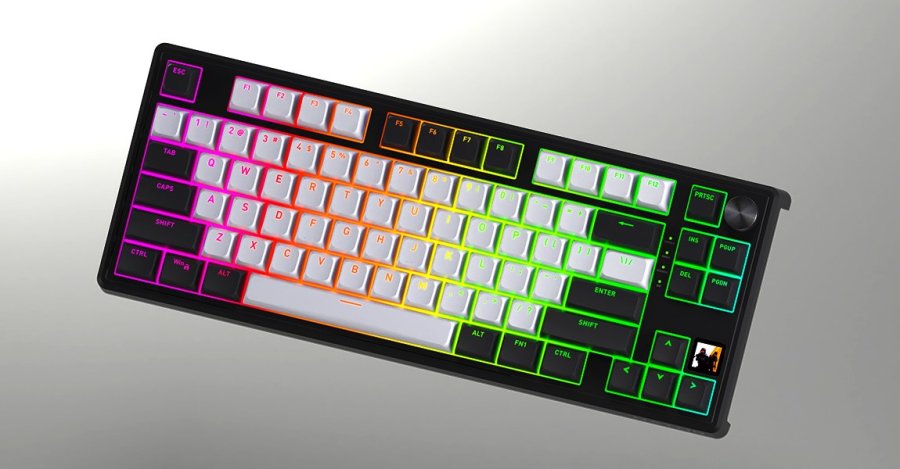 HATOR Skyfall 80 MAG ULTIMA 8K wireless tastatur Spil USB + RF Wireless + Bluetooth QWERTY US engelsk Sort, Hvid #21