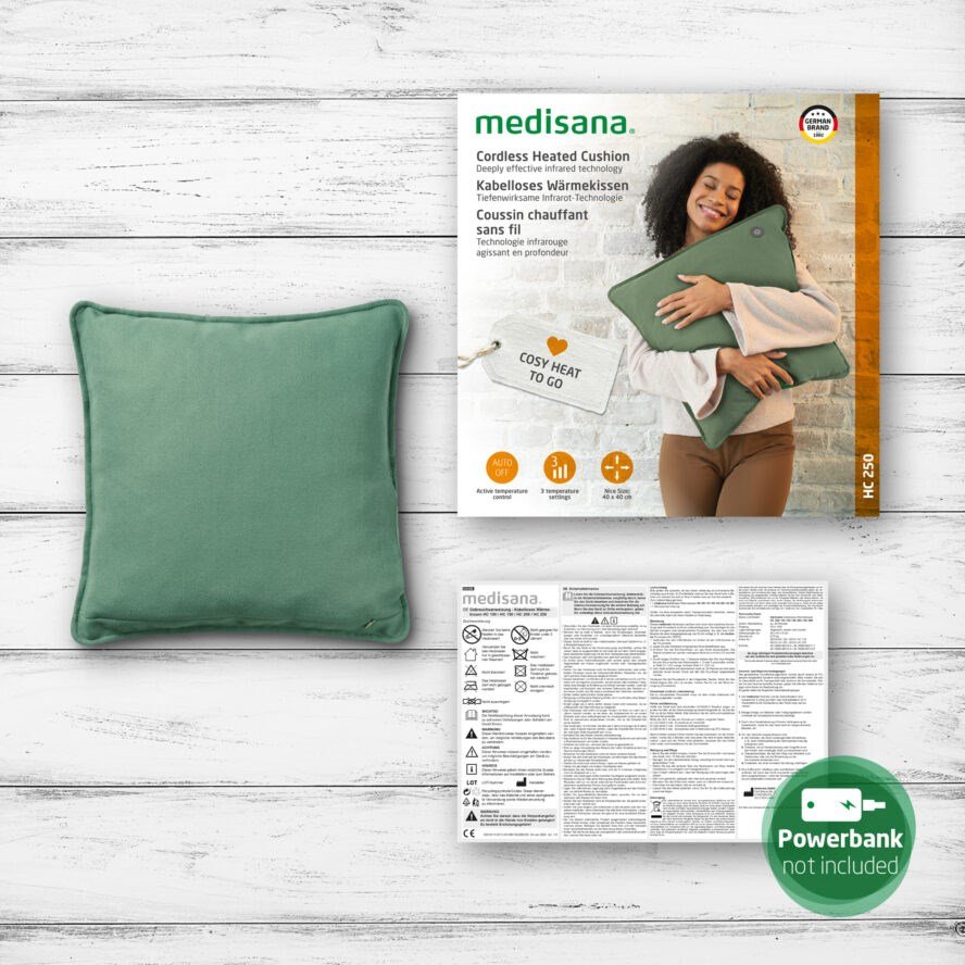 Medisana HC 250 Interior Line elektrisk pude (grn) #5