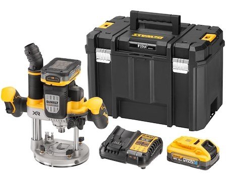 DeWALT DCW620H2-QW router og overfrser Sort, Gul 23000 rpm #7