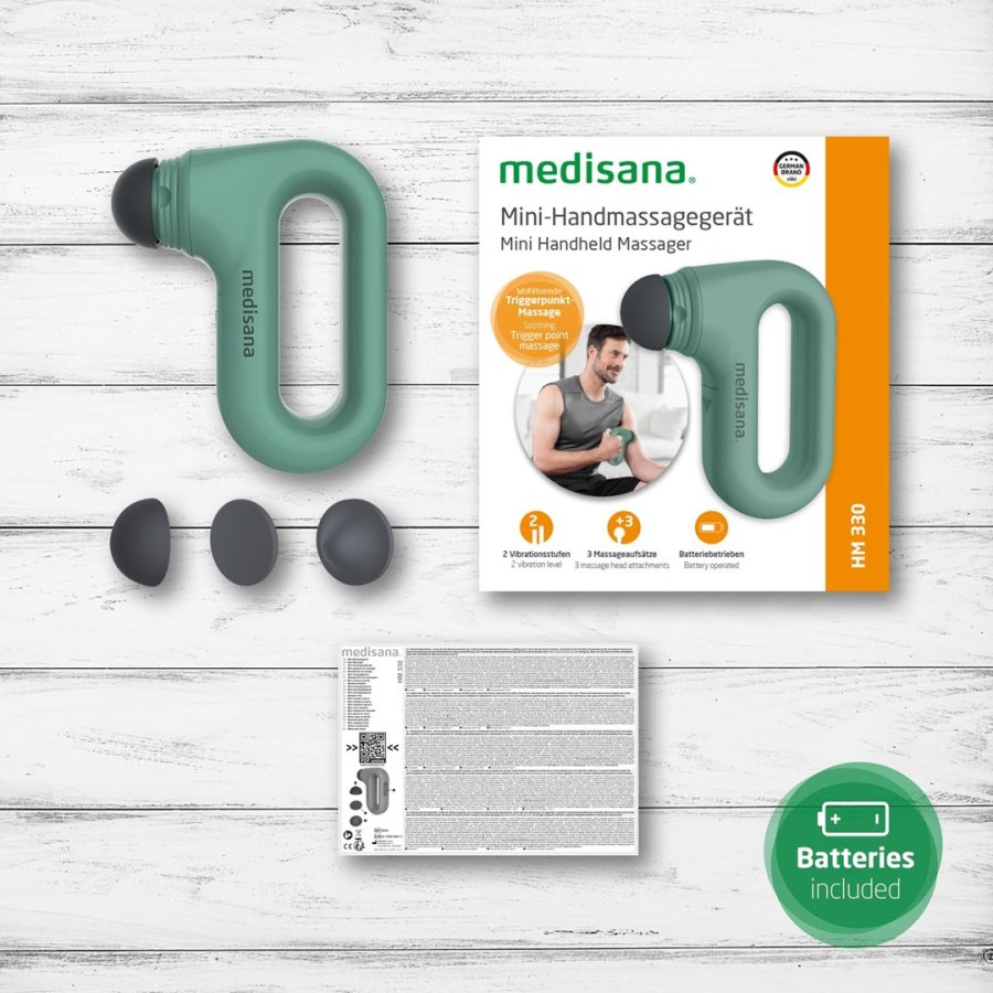 Medisana HM 330 massageapparat Universel Sort, Grn #3