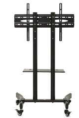 TV trolley stand Maclean, professional, on wheels, max 32-65