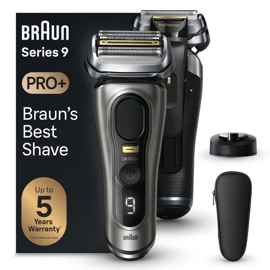 Braun Series 9 Pro+ 9515s Barbermaskine 6 dele Metallic #1