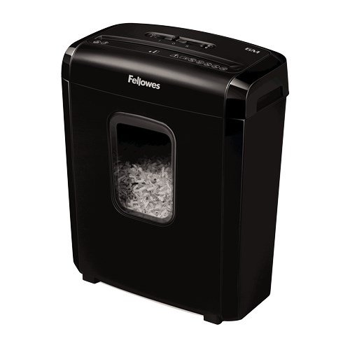 Fellowes Powershred 6M papirmakulator Mikromakulering Sort #1
