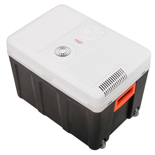 Adler AD 8090	Rejsekleskab 40 l Sort, Hvid #3