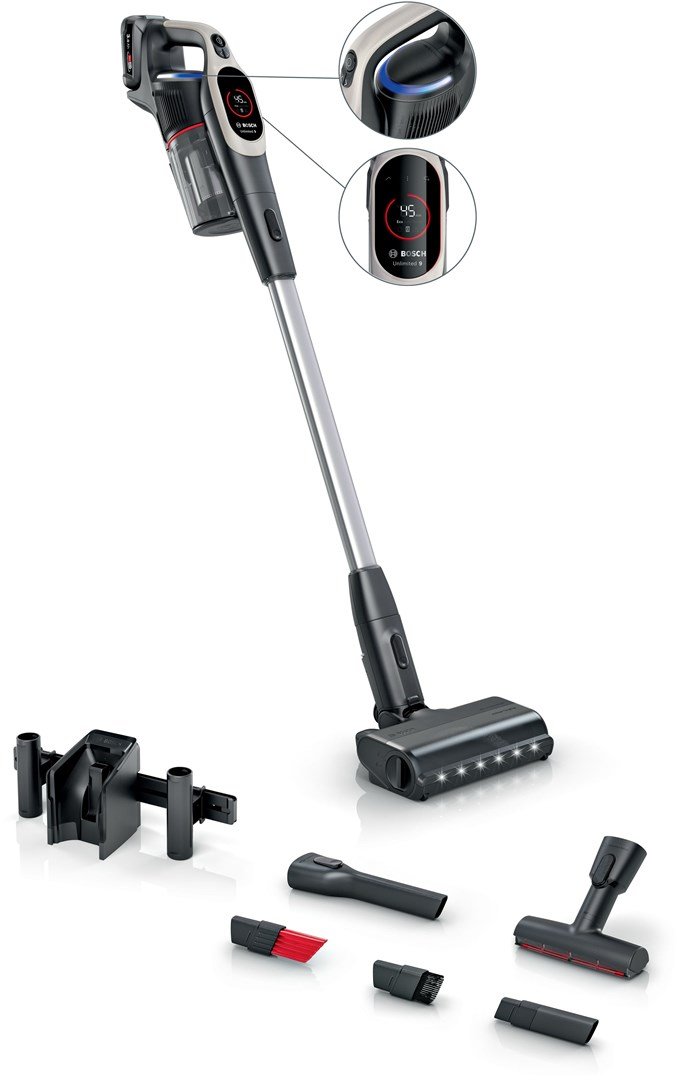 Bosch BCS931GAC stav st�vsuger & elektrisk kost Stick vakuum Batteri Dry HEPA Posel�s 0,4 L Grafit 3 At #1