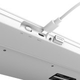 Sharkoon OfficePal K30W wh tastatur Hjemme/kontor USB QWERTZ Tysk Hvid #8