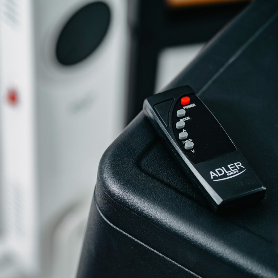 Elektrisk olievarmer med fjernbetjening CAMRY CR 7826 13 ribber sort #23