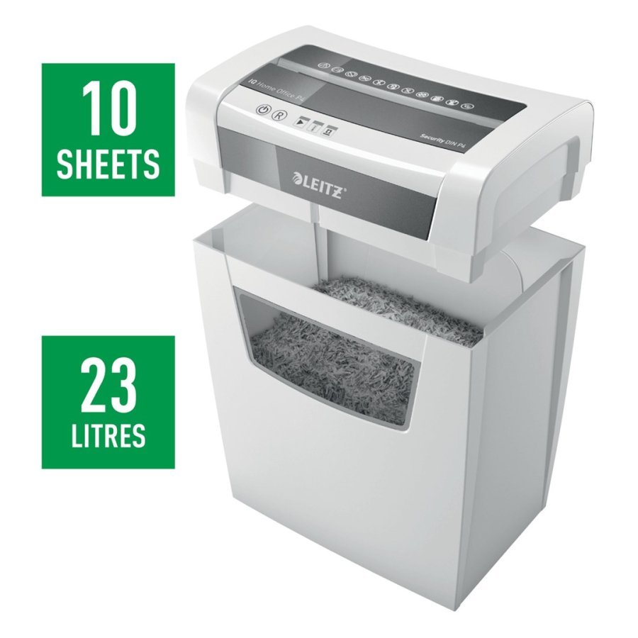 Leitz IQ Home Office P-4 papirmakulator Delvist makulering 22 cm Hvid #5