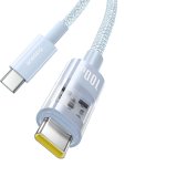 Baseus Gem USB C til USB C hurtigopladningskabel 2 m 100 W Bl #2